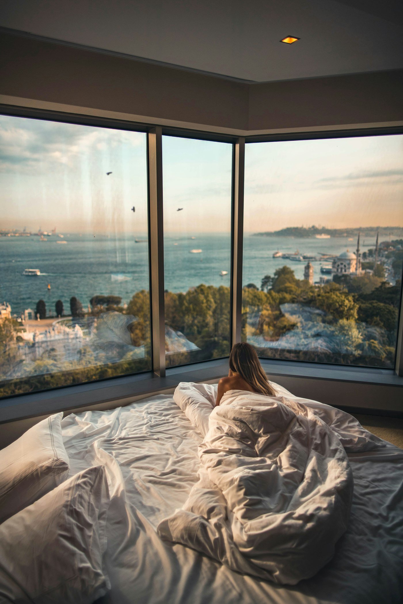 Chambre avec vue sur la baie