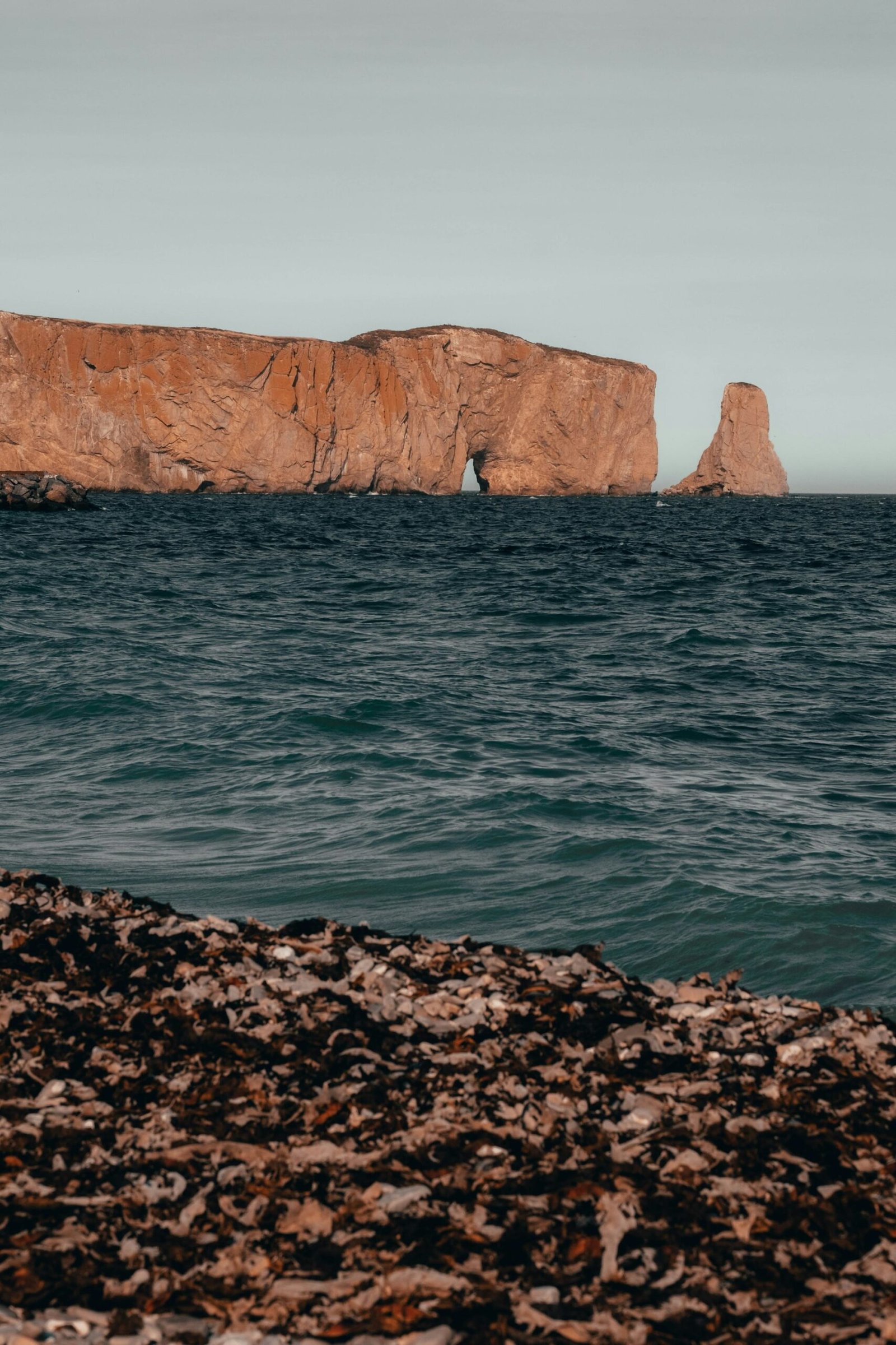 Le Rocher Percé au coucher du soleil